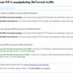 How to find out if your ISP blocks or limits torrents?