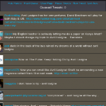 Twitterfall – Track twitter trends in real time