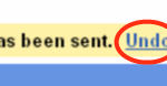 Cancel the delivery of email that you have already sent using Gmail