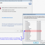 Use ‘Malicious Software Removal Tool’ from Microsoft to scan your computer for Conficker
