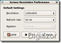 How to switch between different screen resolutions in linux without restarting Xorg or X display ?
