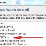 How to install a FTP server in Windows 7?