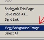 Set the background image of a website as your Desktop Wallpaper