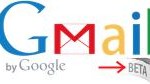 How to put the beta sticker back on the Gmail logo?
