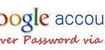 GMail tip: Recover your lost password using your mobile phone (Google Account)