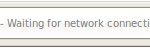 Temporary fix for the “Waiting for Network” problem in Pidgin (Linux)?