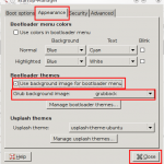 How To Put Background Image In Grub (using StartUp-Manager)
