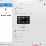 How To Enable The Ayatana Notification In Kubuntu 9.10 Karmic Koala