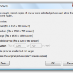 How to quickly resize multiple images at once in Windows 7 & Vista? [Batch Resize]