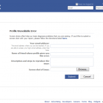 “Facebook profile temporarily unavailable” – now What?