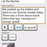 WordPress releases blogging app for Android based Phones – supports comment notification