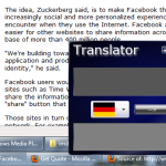 A Desktop / Web Language Translator Based On Silverlight [Works On Windows Phone 7]