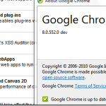 Google Chrome 8 Arrives In The Dev Channel &ndash; Brings Cloud Printing