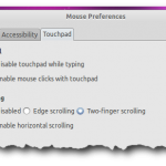 How To Enable Two Finger Scrolling In Ubuntu 10.10