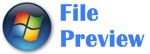 enable file preview in sidebar Windows 7