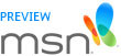 new MSN logo