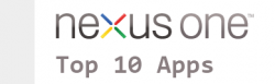 Nexus One Apps