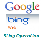 Google Bing Sting Operation Logo Image
