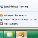 IE 9 Pinned Tabs in Windows 7 Taskbar