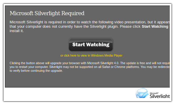 does netflix require silverlight on mac