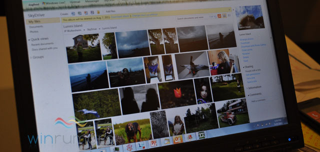 HTML5 version of the Album Viewer in new SkyDrive