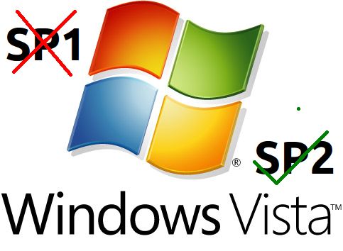 No More Service Pack 1 (SP1) on Windows Vista
