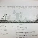 Angry Birds in Physics / math Exam question paper