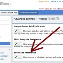 Disable Google Plus from Adsense