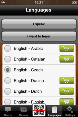 Lingibli Mobile App - learn new languages while on the move
