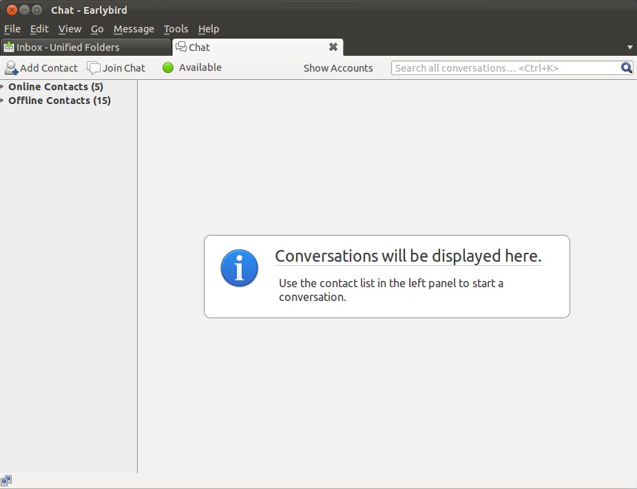 Mozilla Thunderbird gets support for Chat Client