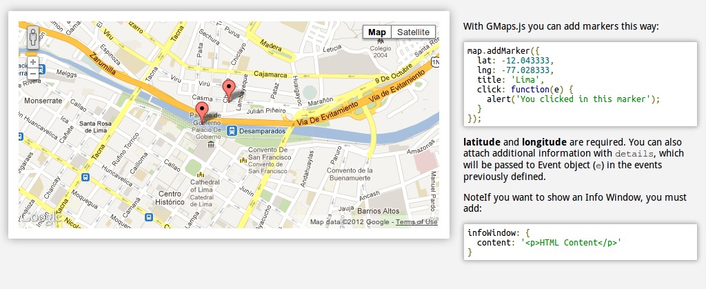 gmaps.js - easily integrate / use Google Maps in your website